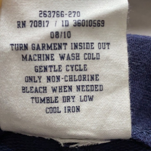 PINK 5th & ocean Blue Short Shorts NE Patriots M - Picture 4 of 5